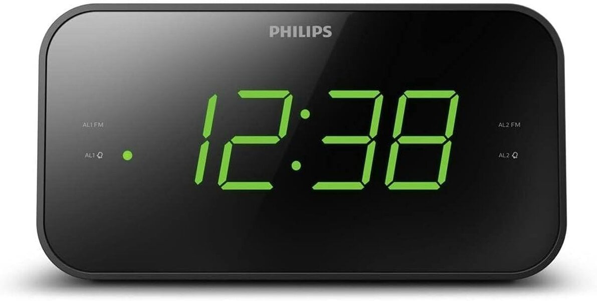 Philips TAR3306 Wake-Up Alarm Clock FM Radio – Minor Blemishes