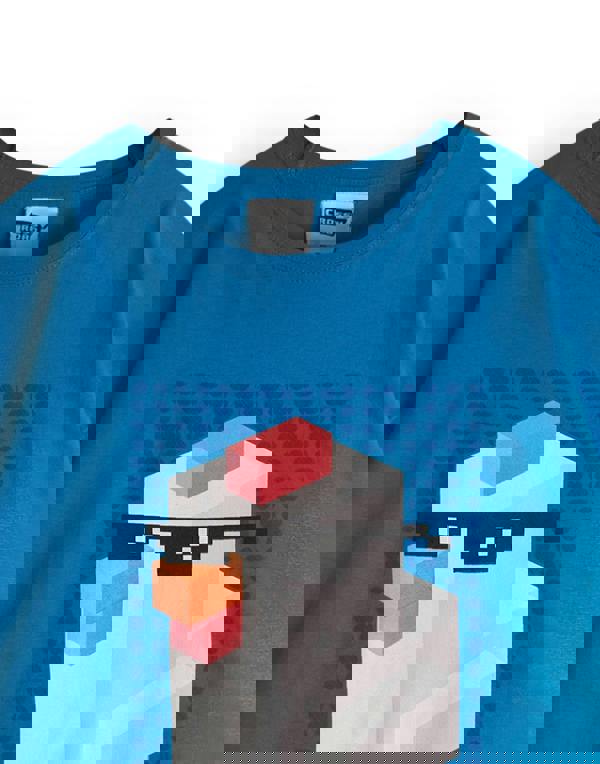 Crossy Road Boys Blue Short Sleeved T-Shirt