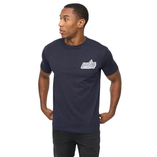 Crosshatch Mens Jampstead T-Shirt - Navy - 