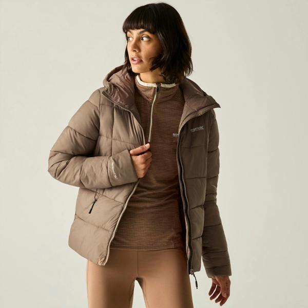 Regatta Womens/Ladies Eyre Padded Jacket - Mocha - 