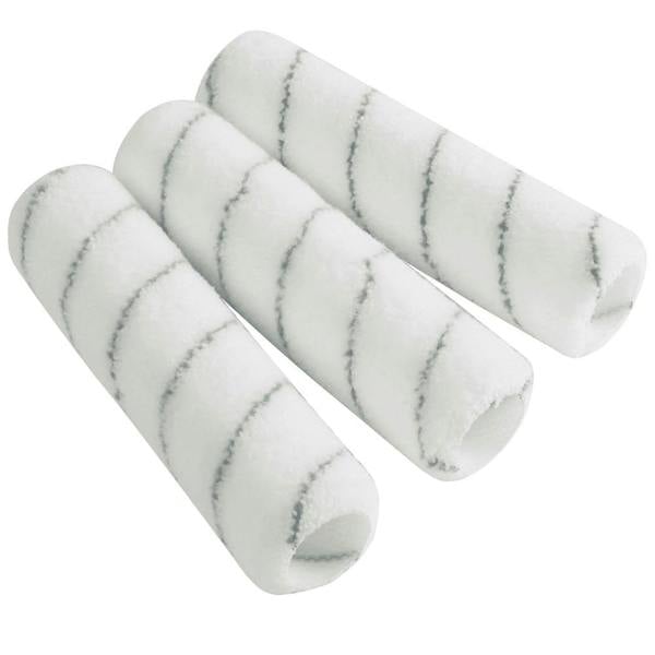 Harris Seriously Good 3 Medium Pile Paint Roller Sleeves (Pack of 3) - White - 
