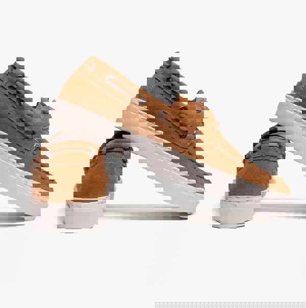 Ted Baker EUENS Mens Boat Shoes Tan