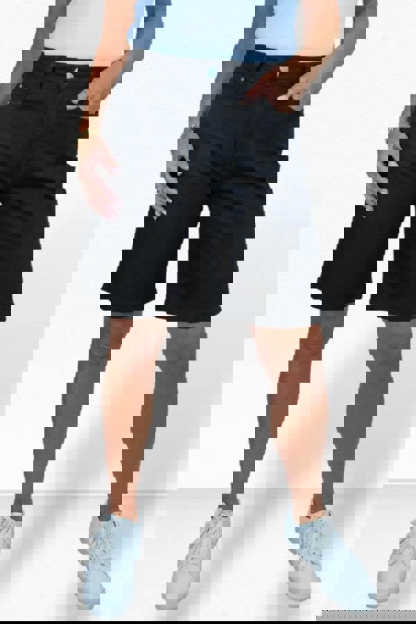 Paulo Due Women's Relaxed Straight Leg Cotton Shorts