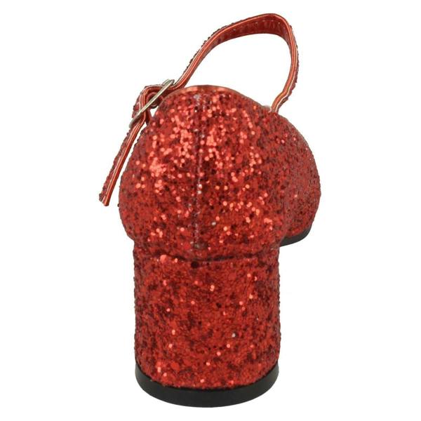 Spot On Girls Spot On Heeled Sparkly Dolly Shoes H3057