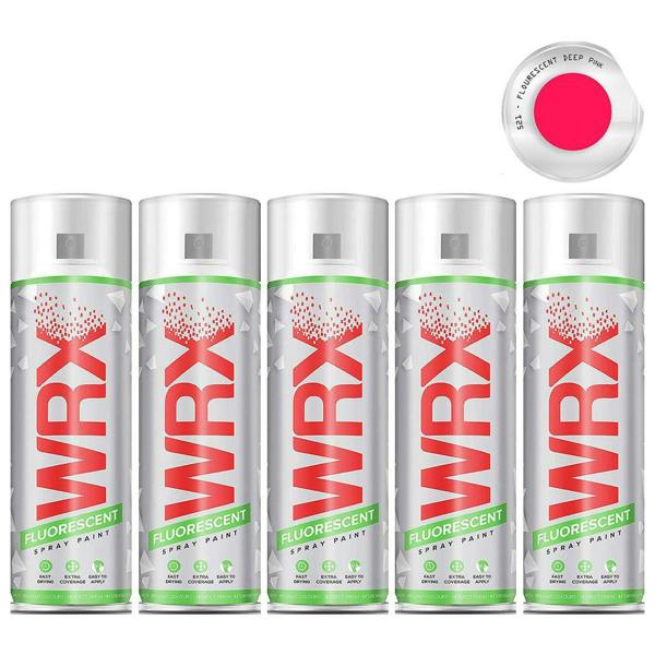 WRX 5X WRX Fluorescent Deep Pink Spray Paint 400ml
