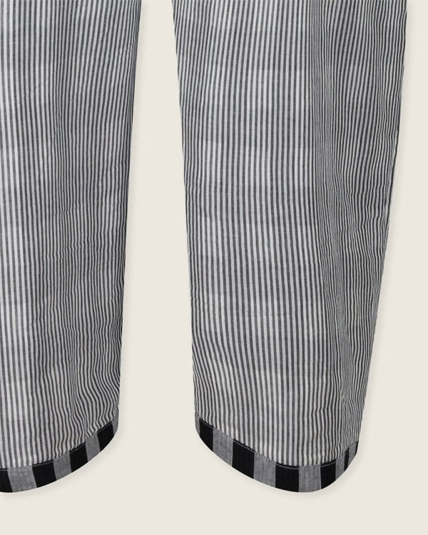 Grace Multicolour Check Print Reversible Wide Leg Jumpsuit - image 10