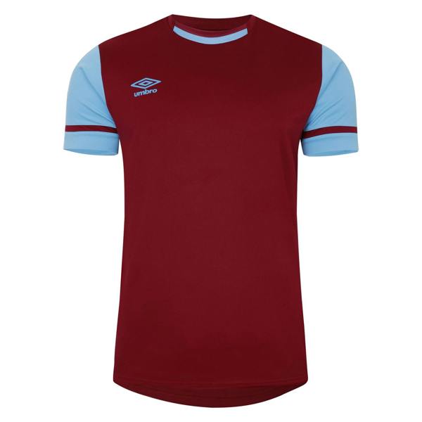 Umbro Childrens/Kids Cavelle Jersey - New Claret/Sky Blue - 