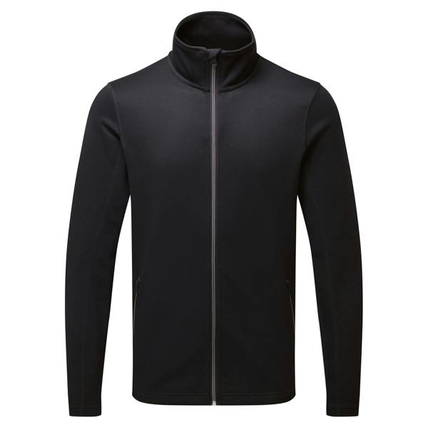 Premier Mens Sustainable Sweat Jacket - Black - 
