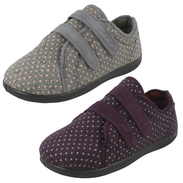 Padders Ladies Padders Slipper Shoes Duo
