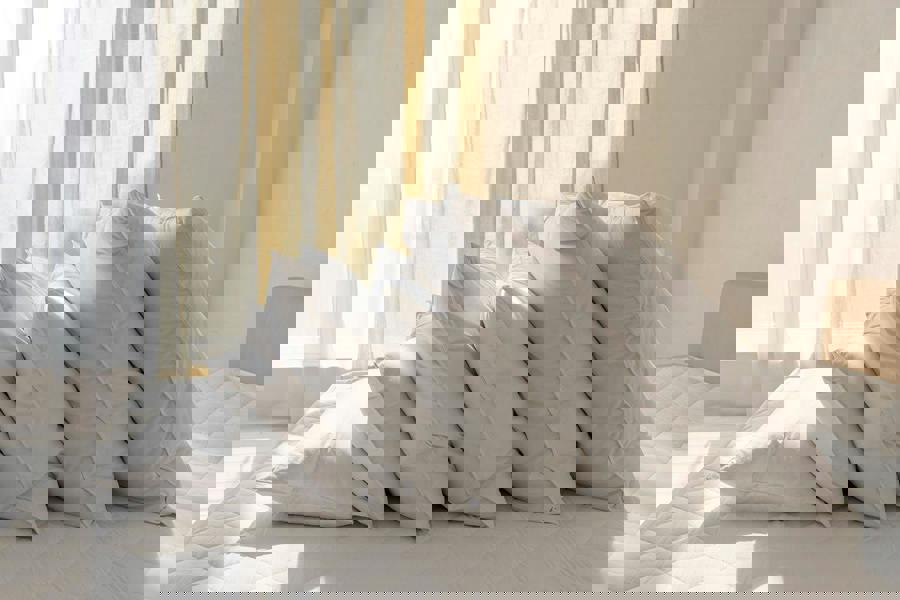 Die Zudecke Hungarian Goose Feather and Down Firm Pillow - Down & Cotton