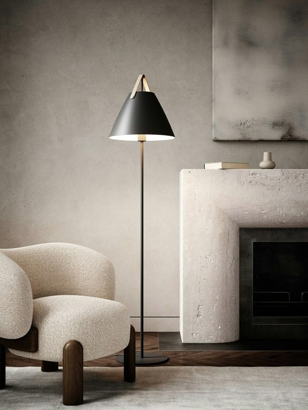 Nordlux Strap | Floor lamp | Black