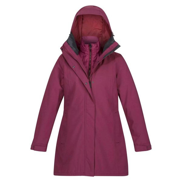 Regatta Women's Denbury III 2 in 1 Waterproof Jacket - Amaranth Haze