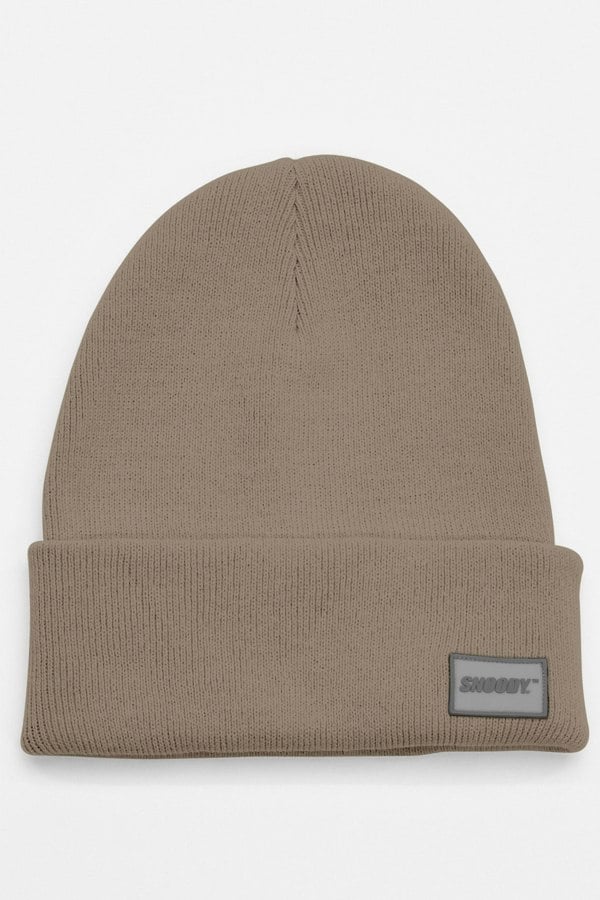 ADULT SNOODY™ BEANIE HAT - BROWN