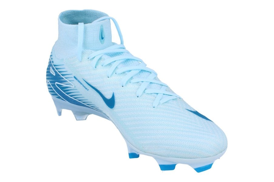 Nike Zoom Superfly 10 Elite FG Mens Football Boots Fq1454  400 - Glacier Blue Blue Orbit 400 - Photo 3
