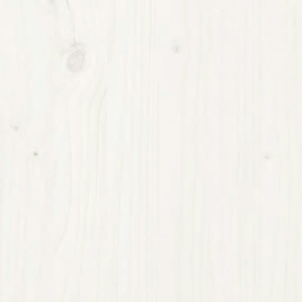 Berkfield Bed Headboard White 125.5x4x100 cm Solid Pine Wood