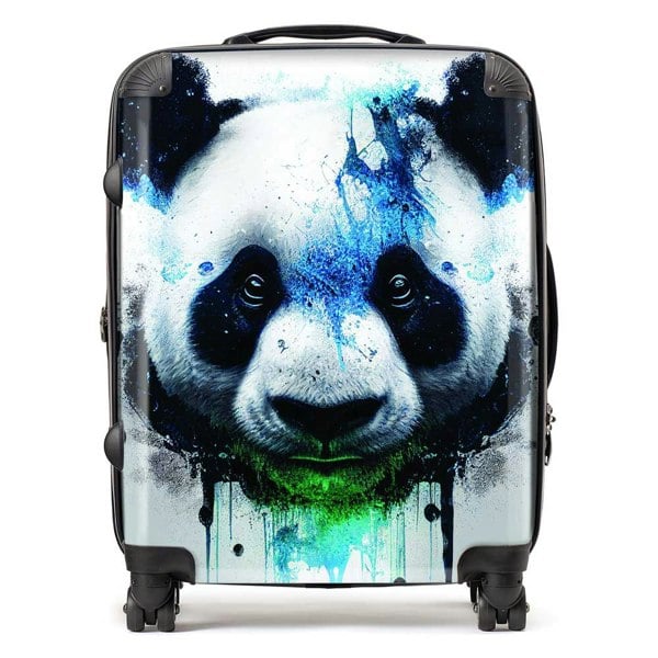 Warren Reed Panda Face Splashart Light Background Suitcase