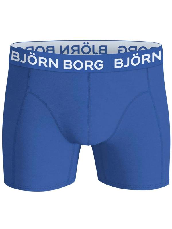 Bjorn Borg 3-Pack Flower Print Boxer Briefs, Blue/Green