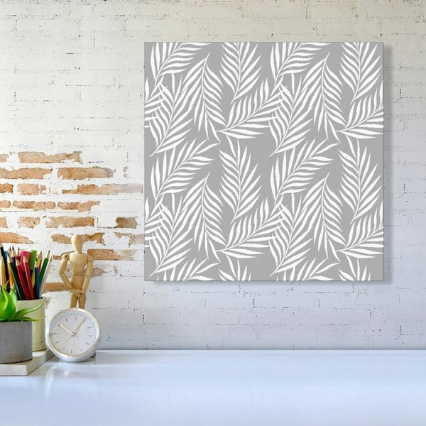 Warren Reed Palm Tree Leaves Canvas