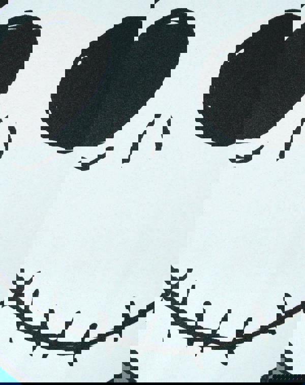 Disney The Nightmare Before Christmas WomensBlue Short Sleeved T-Shirt