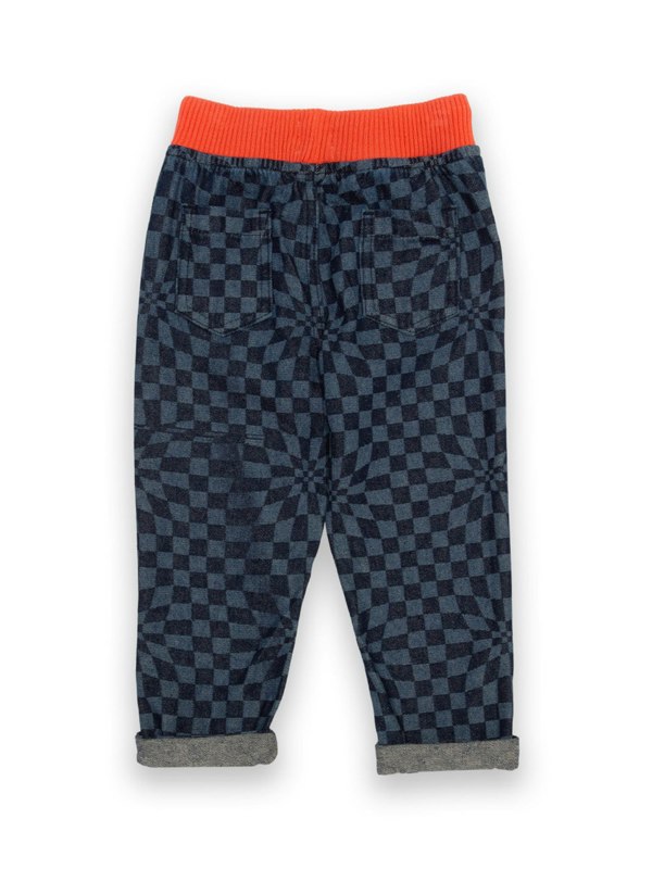 Kite Boys Organic Chequerboard Denim Pull Ups