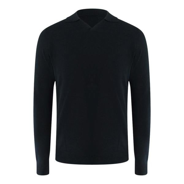Aquascutum Active Derby Polo Black Polo Shirt