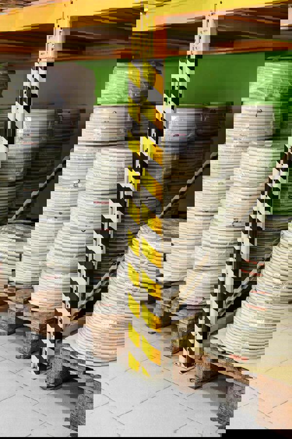 Durable Adhesive Warning Corner Impact Protection Profiles C35 | 1 Metre