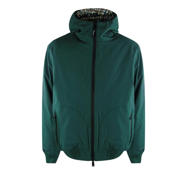 Aquascutum Active Hooded Hunter Green Jacket