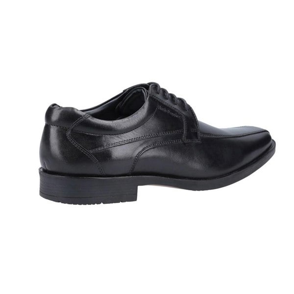 Hush Puppies Mens Brandon Leather Shoes - Black