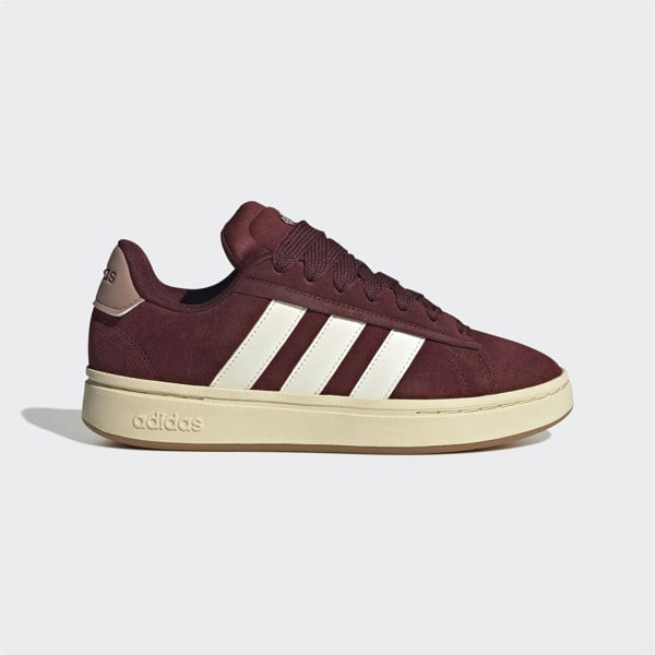 Adidas Grand Court Alpha 00s Women's Burgundy/White Trainers