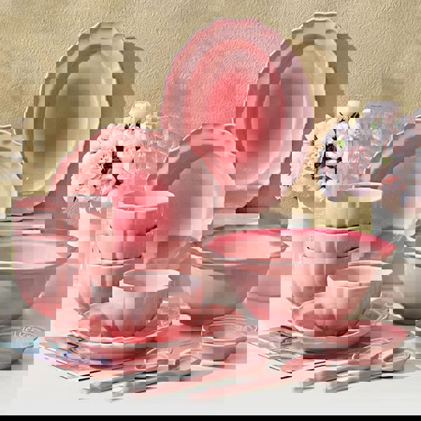 Aria Dinner Set, Pink-Rit Concept-Rit Concept