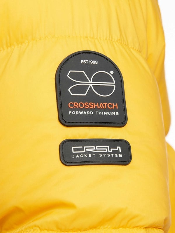 Crosshatch Demerley Jacket Yellow