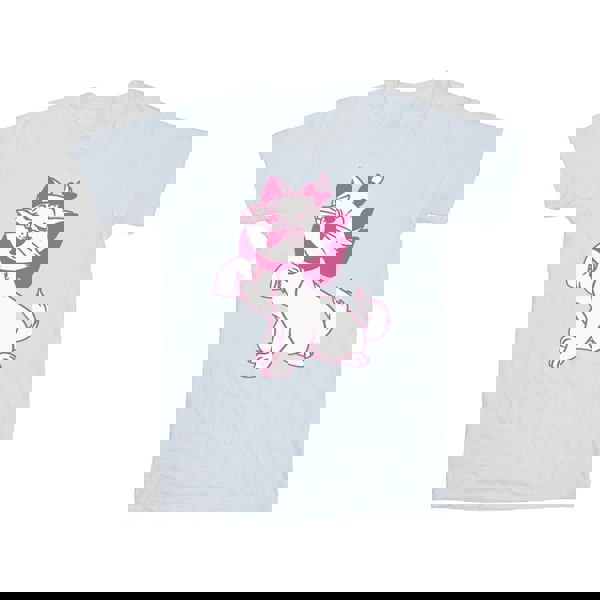 Disney Mens The Aristocats Marie T-Shirt - White