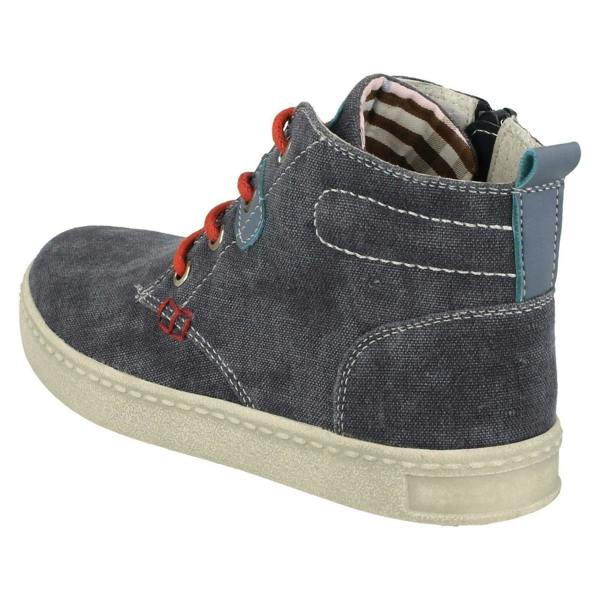 JC Dees Boys JCDees Denim Lace Up Ankle Boots N2037