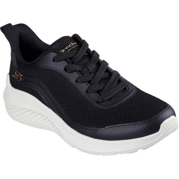 Skechers Bobs Squad Waves Still Wading Women's Trainers in Black