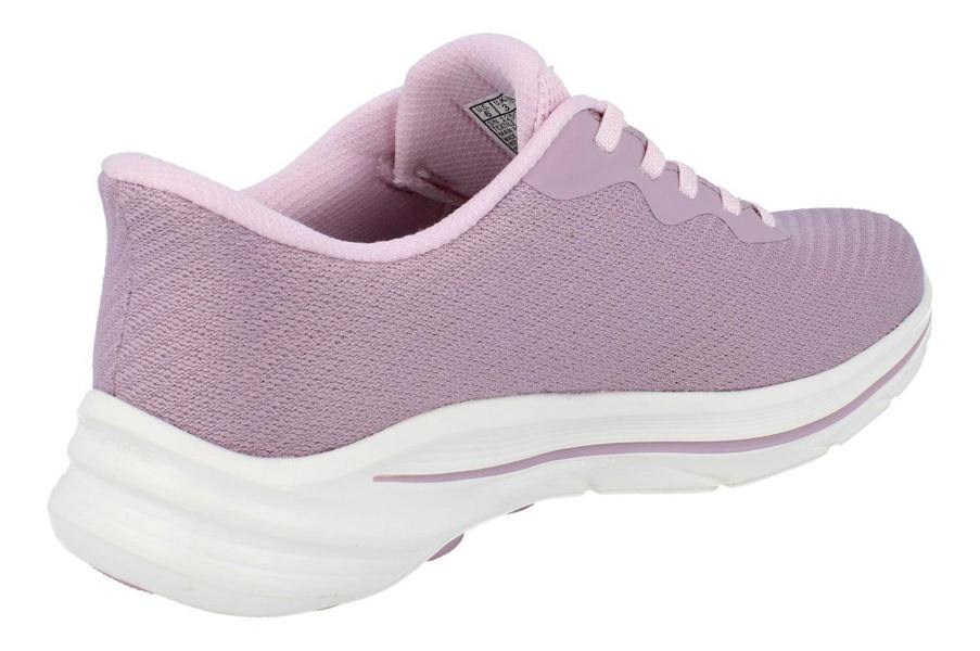 Skechers Hands Free Slip-Ins Go Walk 8 - Nadia Womens Trainers 125925 Shoes  MVE