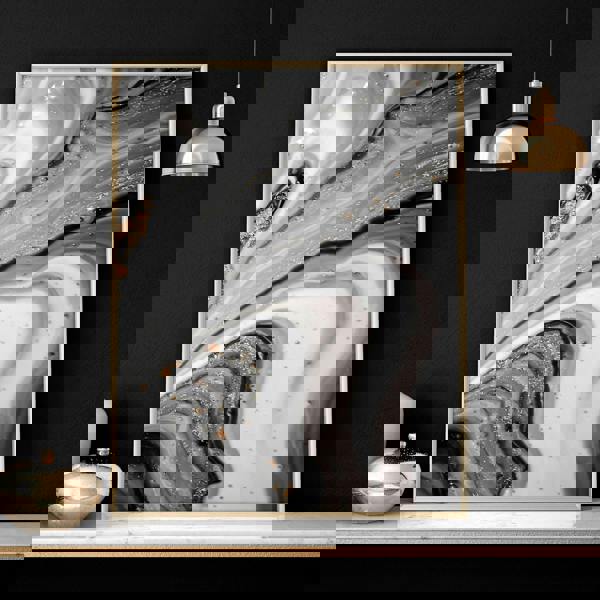 Contemporary art for living room | set of 3 wall art prints