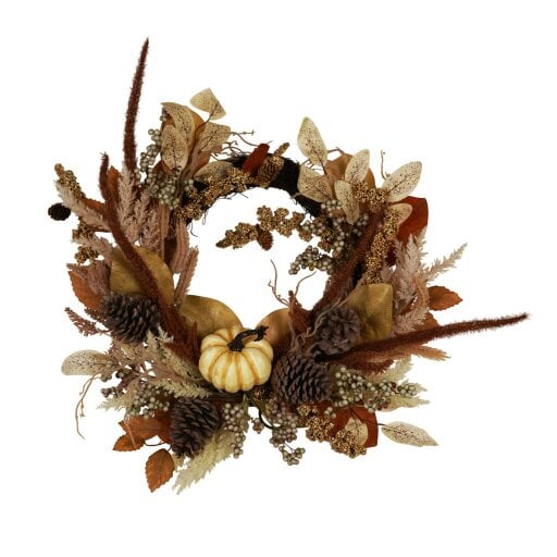 Country Living Neutral Autumn Wreath