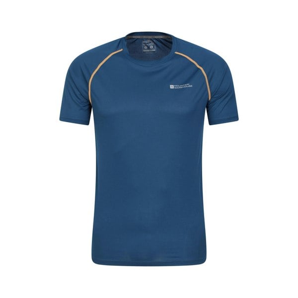 Mountain Warehouse Mens Aero II Short-Sleeved T-Shirt - Navy