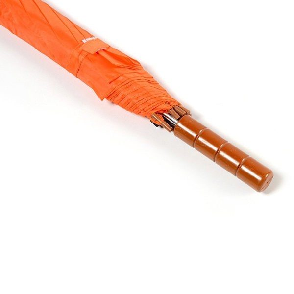 Orange Plain Cheap Umbrella Handle