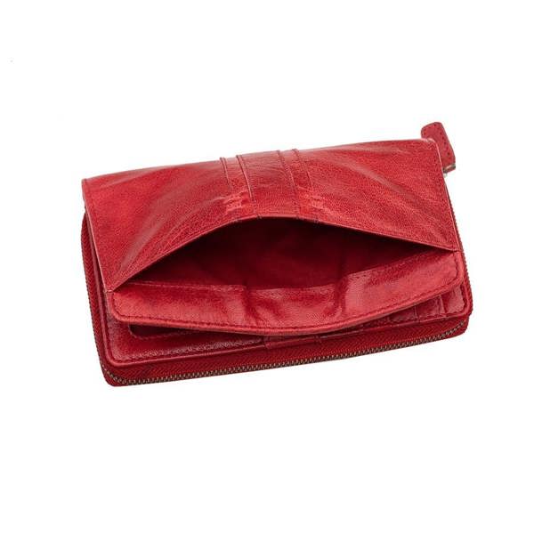 PRIMEHIDE RFID Bifold Leather Purse Arizona