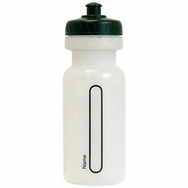 Precision School Water Bottle - Clear/Black