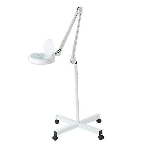 HYGRAD BUILT TO SURVIVE HYGRAD® Floor Standing LED Magnifying Lamp for Dental Clinic Beauty Parlour Medical