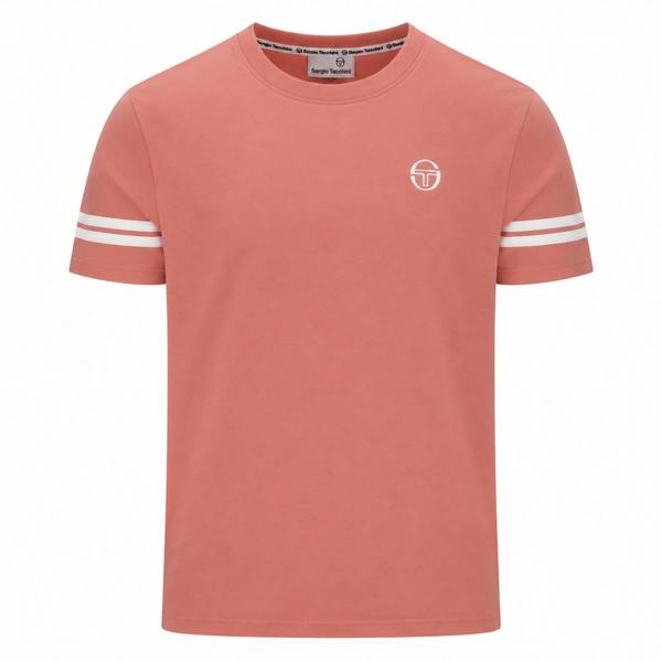 Sergio Tacchini Grello T-Shirt Light Mahogany/White