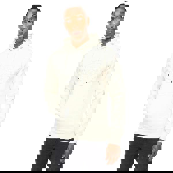 Crosshatch Mens Traptons Hoodie - White