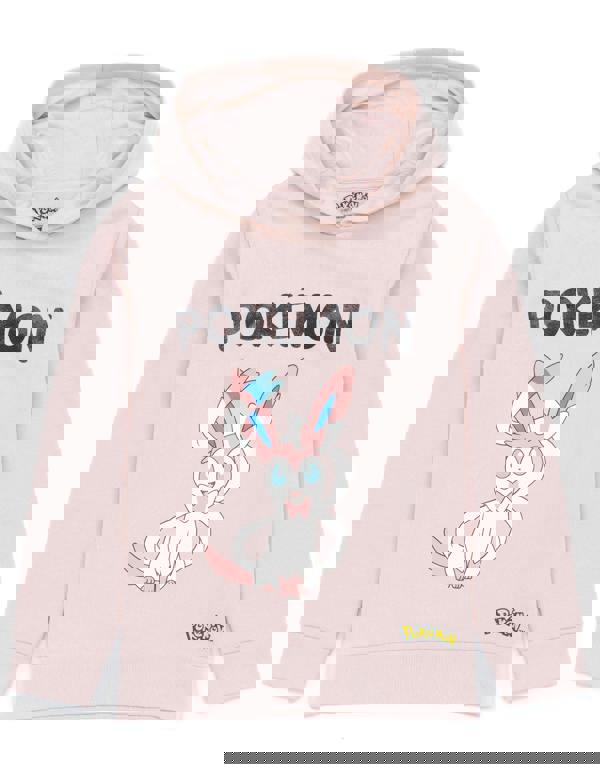 Pokemon Girls Purple Front Print Hoodie