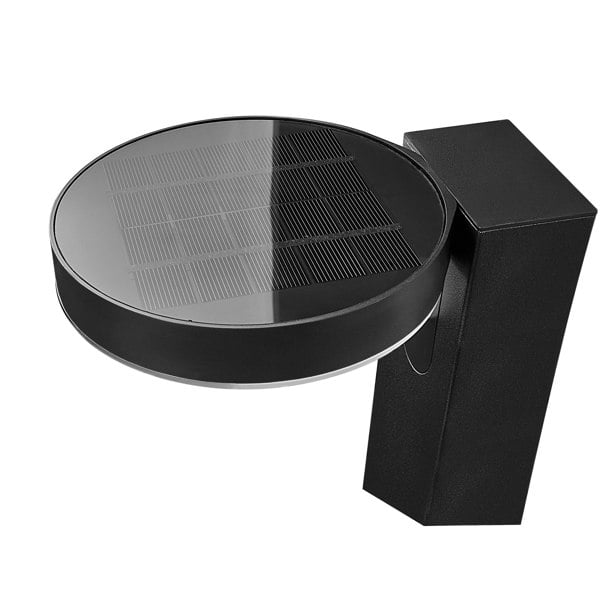 Nordlux Rica Round Solar | Garden light | Black