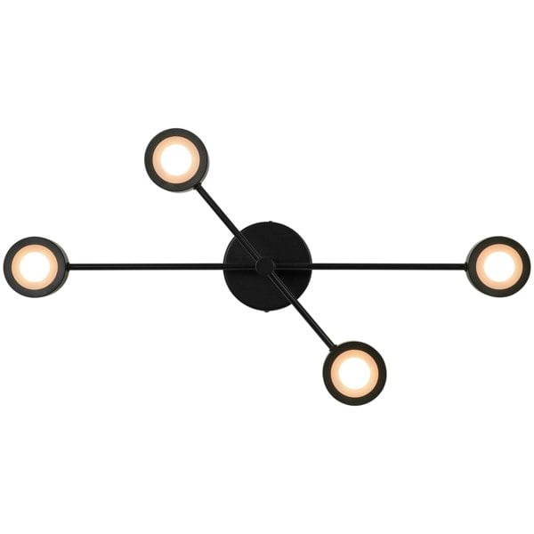Nordlux Clyde Flex 4-Rail | Spot light | Black