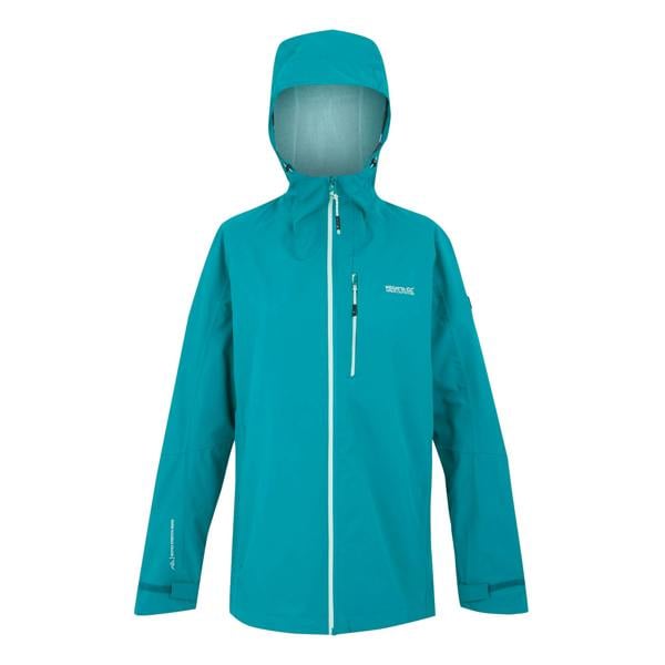 Regatta Womens/Ladies Birchdale II Waterproof Jacket - Exotic Plume/Icy Morn