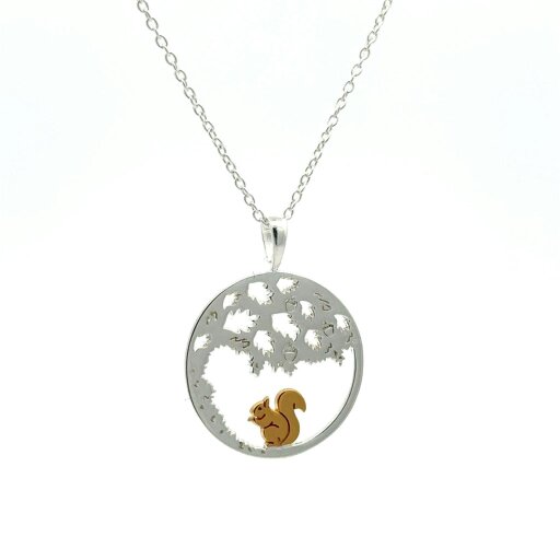 Reeves & Reeves Squirrel Nutkin Necklace