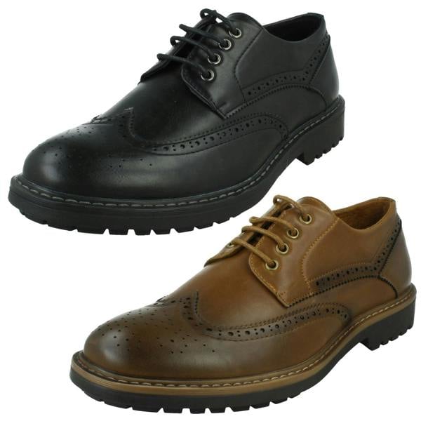 Thomas Blunt Mens Thomas Blunt Low Heel Lace Up Brogue Shoe A2194